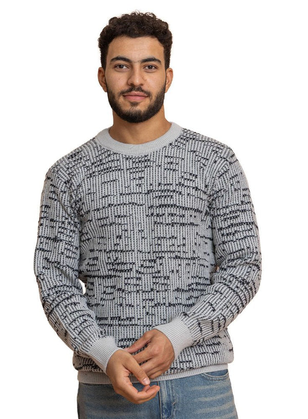 Grey Design 2432 Round Pullover - Khotwh
